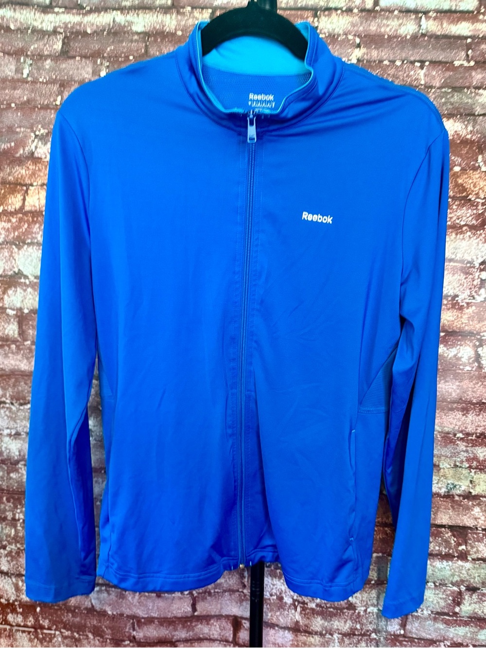 Reebok Royal Blue Full-Zip Training Jacket